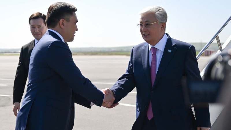 Токаев прибыл в Шымкент