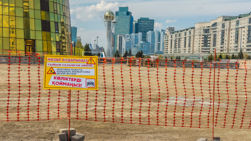 В акимате рассказали, зачем в Астане проводятся раскопки в правительственном квартале