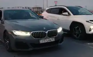 Шымкентская прокуратура и молодежь: постановочный ролик о последствиях уличных гонок в городе