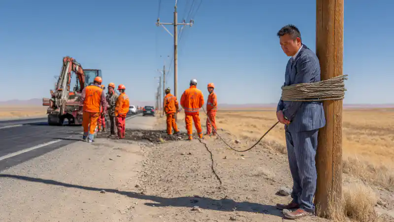 Строительный провал: подрядчика, оставившего 9,5 км дороги без завершения, ждет суровое наказание