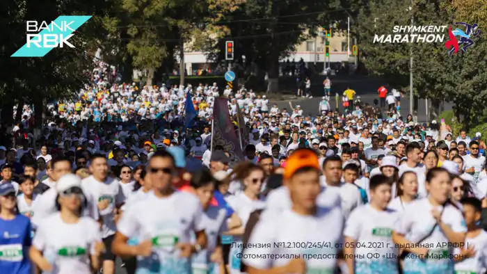 7000 сердец: Bank RBK бежит с Shymkent Marathon