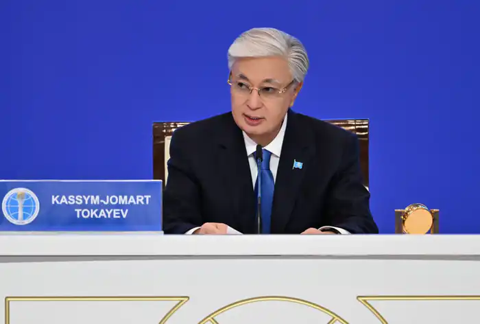 Токаев на съезде в Астане