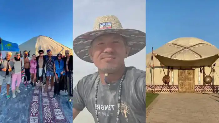Казахская юрта на Burning Man: от Талгара до Лос-Анджелеса в пустыне Блэк-Рок