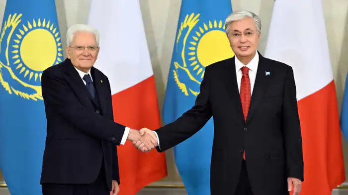 Дружба на высшем уровне: Токаев и Маттарелла обсудили сотрудничество в Астане