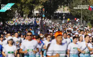 7000 сердец: Bank RBK бежит с Shymkent Marathon