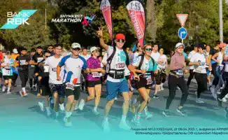 Bank RBK поддержал юбилейный Shymkent Marathon: более 7000 бегунов из 15 стран и 120 городов мира готовы к старту!
