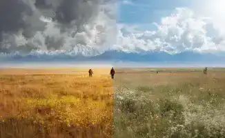 Казахстан столкнется с резким контрастом погоды: осенний холод и летняя жара создадут риски для здоровья и сельского хозяйства