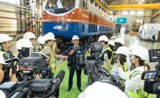 В Астане на заводе Wabtec прошел пресс-тур, где журналистам были представлены новые локомотивы, разработанные в сотрудничестве с КТЖ. В ходе мероприятия представители компаний рассказали о своих планах по долгосрочному сотрудничеству и развитию технологий