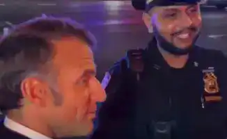 Кортеж Макрона остановлен полицией Нью-Йорка из-за проезда колонны Трампа