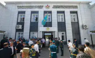 Шымкент: Новый учебный корпус для курсантов военного колледжа открыт