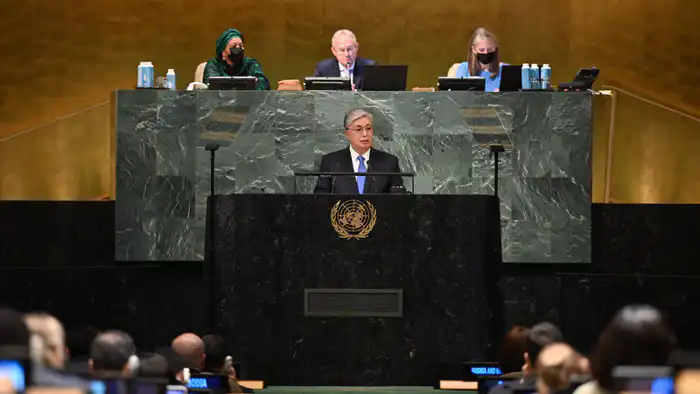 Токаев на Генассамблее ООН: Казахстан в центре мировых дебатов