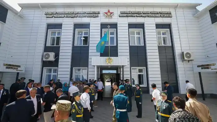 Шымкент: Новый учебный корпус для курсантов военного колледжа открыт