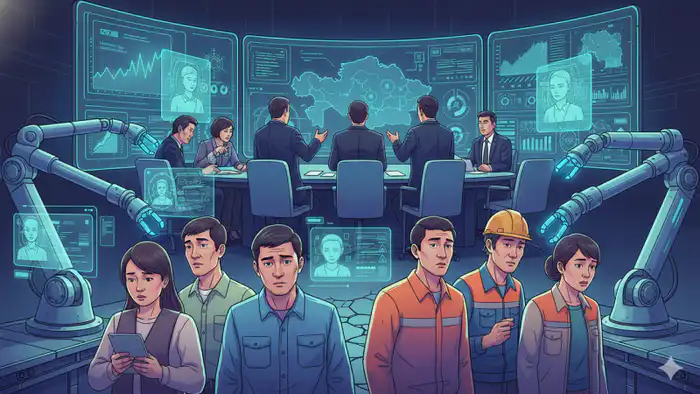 Правительство Казахстана обеспокоено возможными последствиями внедрения искусственного интеллекта, который может привести к увольнению до 1 миллиона человек к 2030 году. Вице-министр искусственного интеллекта и цифрового развития Дмитрий Мун сообщил о пла