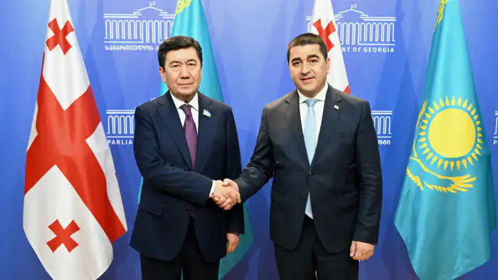 Кошанов обсудил реформы Президента Грузии с депутатами и правительством в рамках официального визита