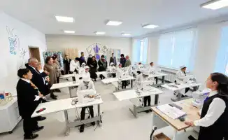 В Аягозе прошел день открытых дверей в новой средней школе №11 'Келешек мектеп': 'Школа будущего – безбарьерная'