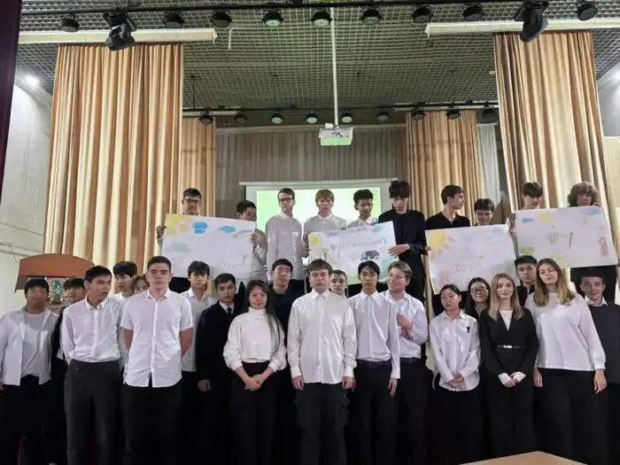 Экологическое мероприятие JasylSchool в Павлодарской области 7 ноября