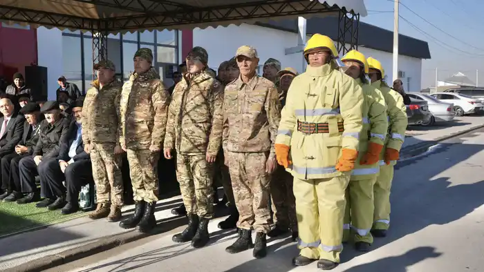 Глава МЧС открыл в селе Карамурт новый ДПФ «Ауыл құтқарушылары» (7)