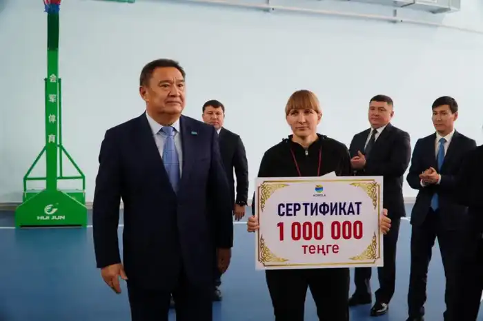 Для будущих чемпионов: в Щучинске открылся новый многофункциональный Дворец спорта (5)