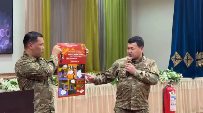 «Огонь под контролем»: в домах Туркестанской области обучают правилам пожарной безопасности