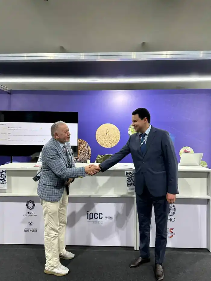 Международное сотрудничество в борьбе с климатическими изменениями: встреча вице-министра экологии Казахстана с руководством IPCC на COP30 в Бразилии