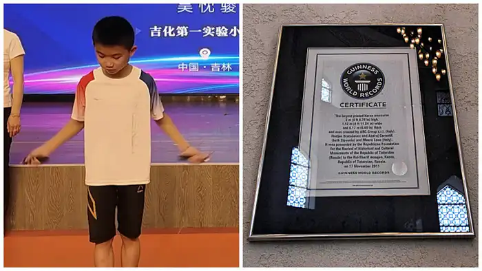 10-летний Ву Чен Джун из Китая установил рекорд по прыжкам на скакалке