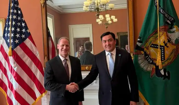 Ерлан Аккенженов провел переговоры с Директором Управления по контролю за иностранными активами Минфина США (3)