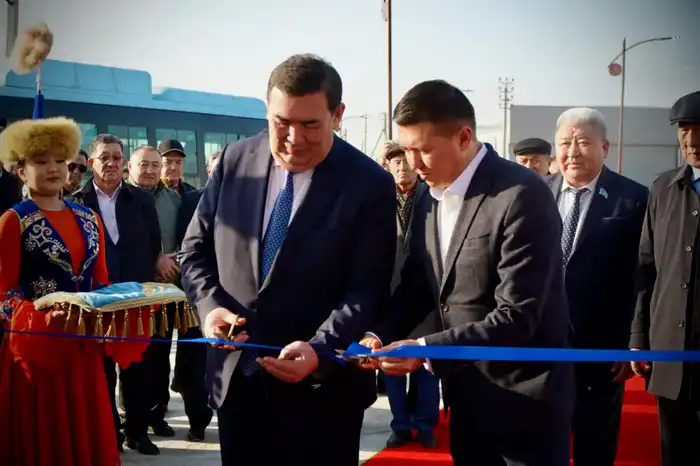 В Таразе открыли новую газонаполнительную станцию для автомобилей