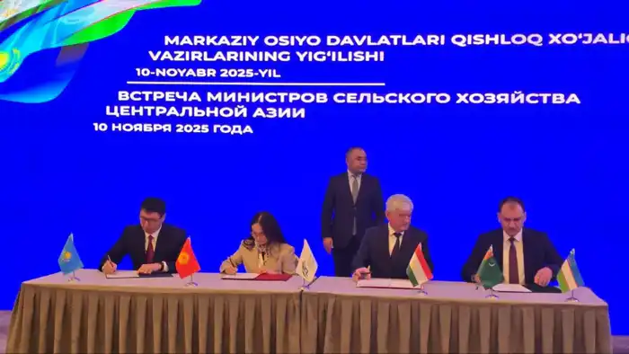 Министры сельского хозяйства Центральной Азии утвердили стратегию продовольственной безопасности до 2030 года