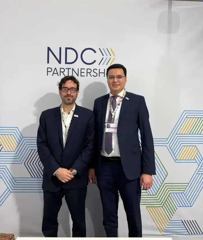 Обсуждение климатических инициатив в рамках встречи вице-министра и NDC Partnership на COP30