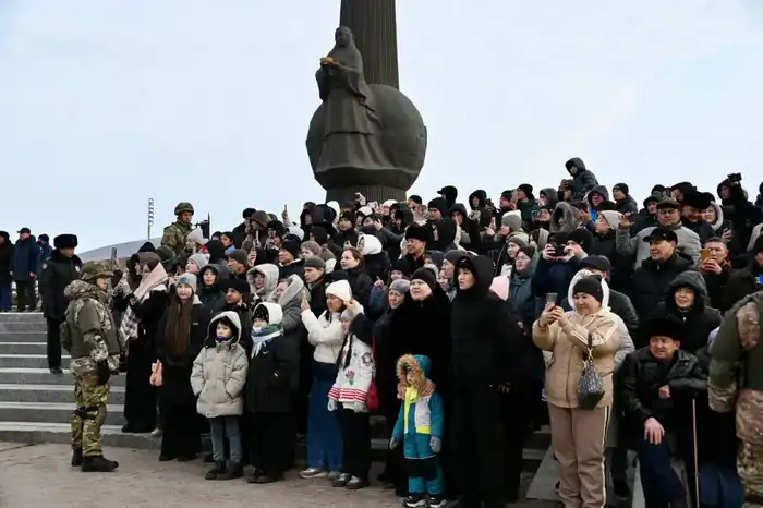 Присяга более 200 солдат в Астане: новый этап в укреплении национальной безопасности