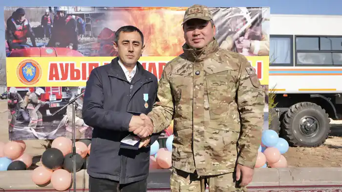 Чингис Аринов дал старт работе нового ДПФ в селе Жуантобе (4)