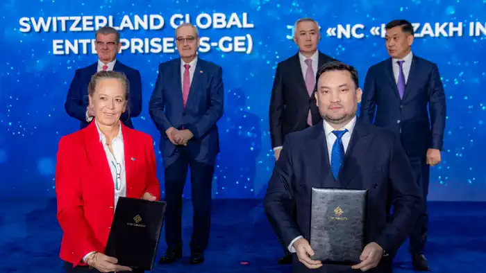 Серик Жумангарин открыл V заседание Казахстанско-Швейцарского делового совета (3)