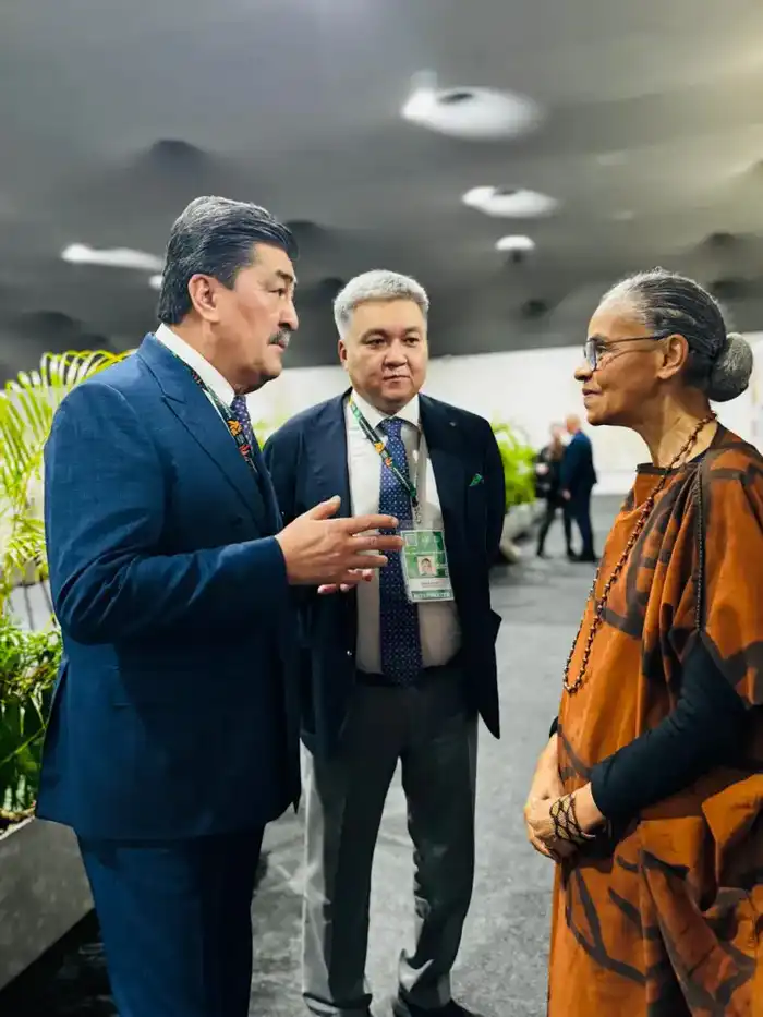 Казахстан и Бразилия обсудили вопросы экологии и устойчивого развития на двусторонней встрече