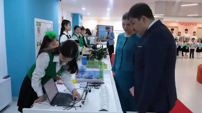 Школьники Кызылординской области участвуют в международном уроке по водосбережению