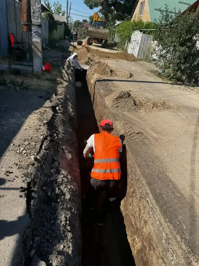 В Турксибском районе Алматы завершено строительство более 247 км новых инженерных сетей