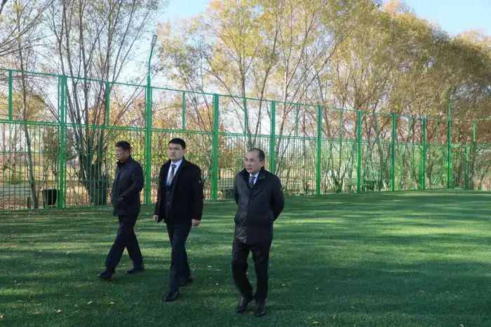 ТУРКЕСТАН: НОВЫЕ СПОРТИВНЫЕ ОБЪЕКТЫ В САРЫАГАШЕ ДЛЯ ОБЩЕСТВЕННОГО ПОЛЬЗОВАНИЯ