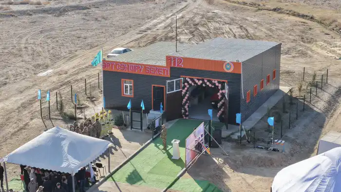 Глава МЧС открыл добровольный пожарный пункт в Бакырлы (8)