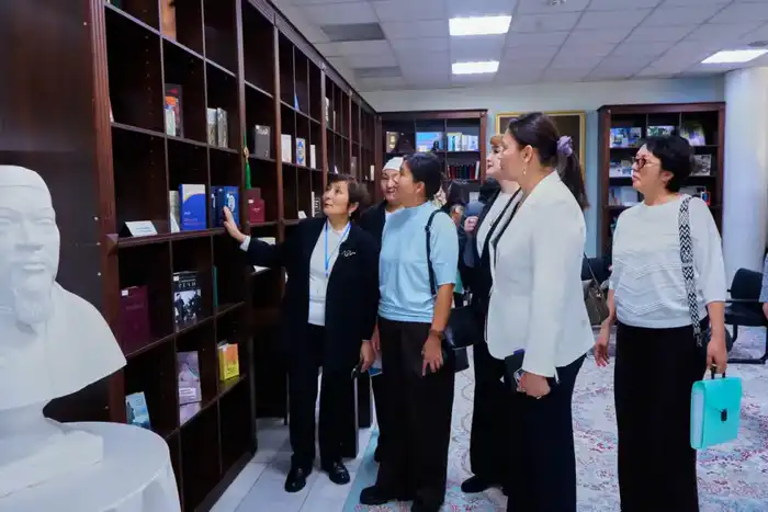 Конференция, посвящённая национальной библиографии, состоялась в Национальной библиотеке РК (4)