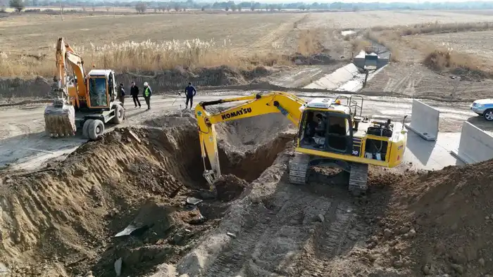 Завершение работ по бетонированию канала «Найман» в Туркестанской области: улучшение водоснабжения для сельского хозяйства