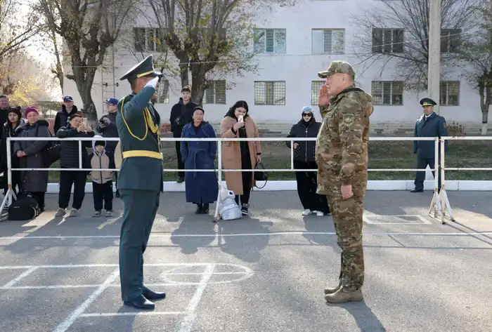 Министр обороны совершил рабочую поездку в Жамбылскую область (7)