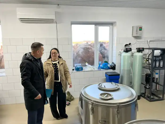Современный цех по производству верблюжьего молока открылся в Мангистауской области (4)