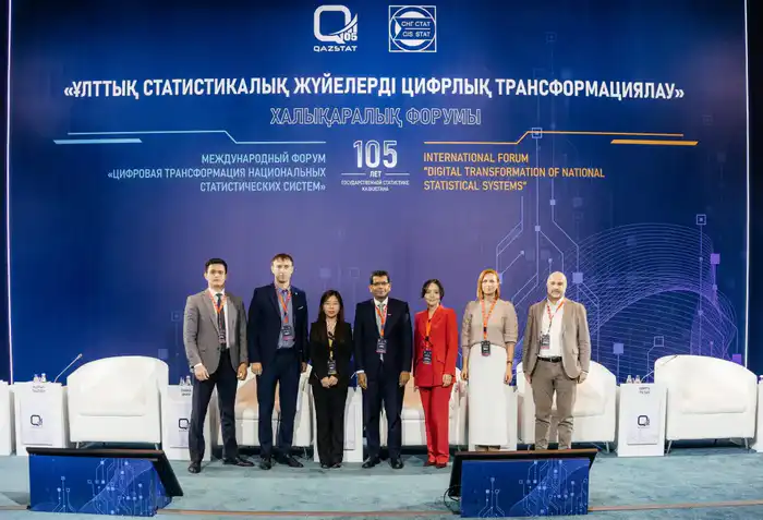 Замглавы АСПиР Олжас Тулеуов представил опыт Казахстана по внедрению больших данных в официальную статистику (4)