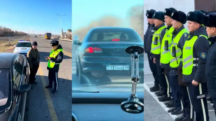 Каждый десятый водитель – нарушитель в Жетысу!