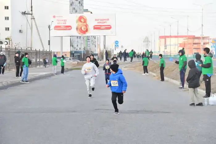 Атырау: марафон для отцов и сыновей