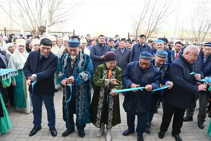 В селе Бестам Шиелийского района открылся клуб на 150 мест (6)