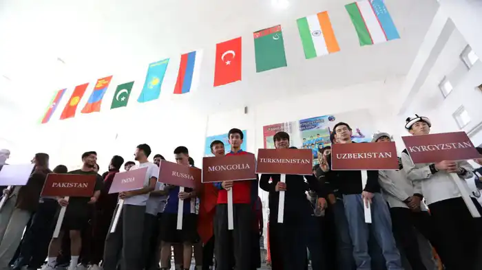 Туркестанская спортсменка Еркежан Даулеталикызы завоевала золото на II чемпионате Азии по асык ату