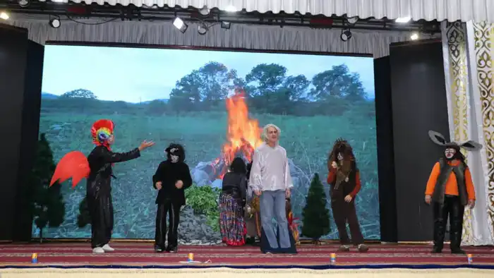 В Осакаровском районе состоялся мюзикл «Бременские музыканты» с участием детей и взрослых с особыми потребностями