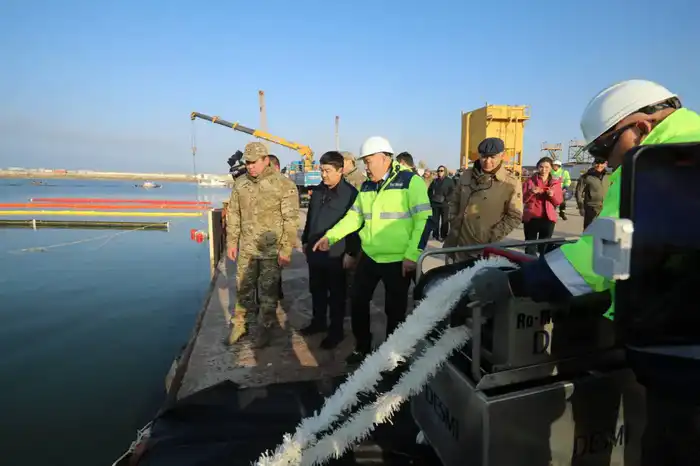 В Мангистау открылись три новых пожарных центра (6)