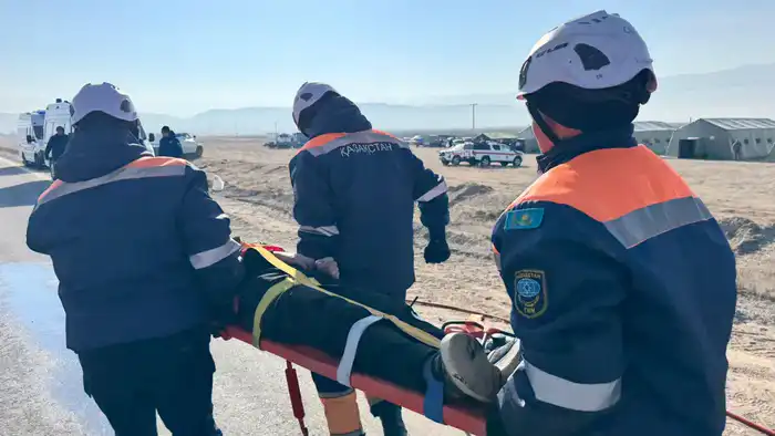 Международные учения по гражданской защите «Қыс-2025» прошли в ряде регионов страны