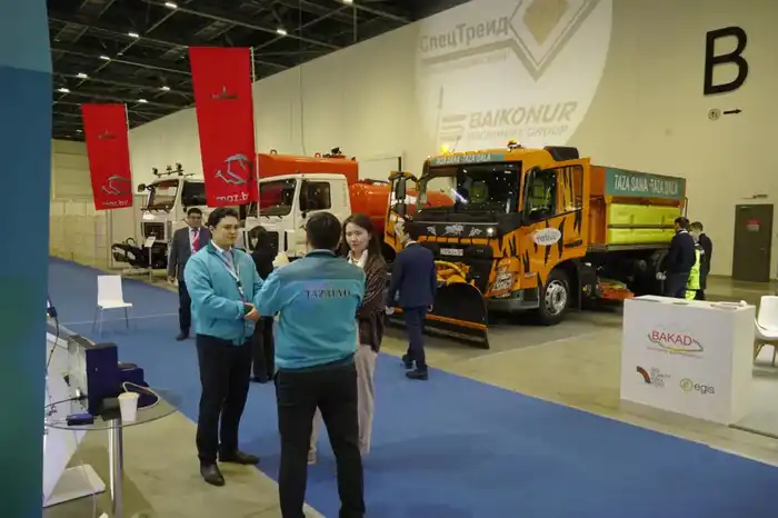 Выставка «KazTraffic-2025»: «Астана Тазалық» продемонстрировала инновационные цифровые решения для уборки города